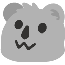 Blob Koala emoji