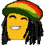 Blob Marley emoji