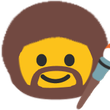 Blob Ross emoji