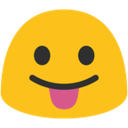 Blob Tongue emoji