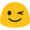 Blob Wink emoji maker