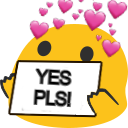 Blob Yes Please emoji