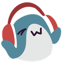 Blobshark Headphonesq emoji maker