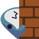 Blobshark Peekq emoji maker