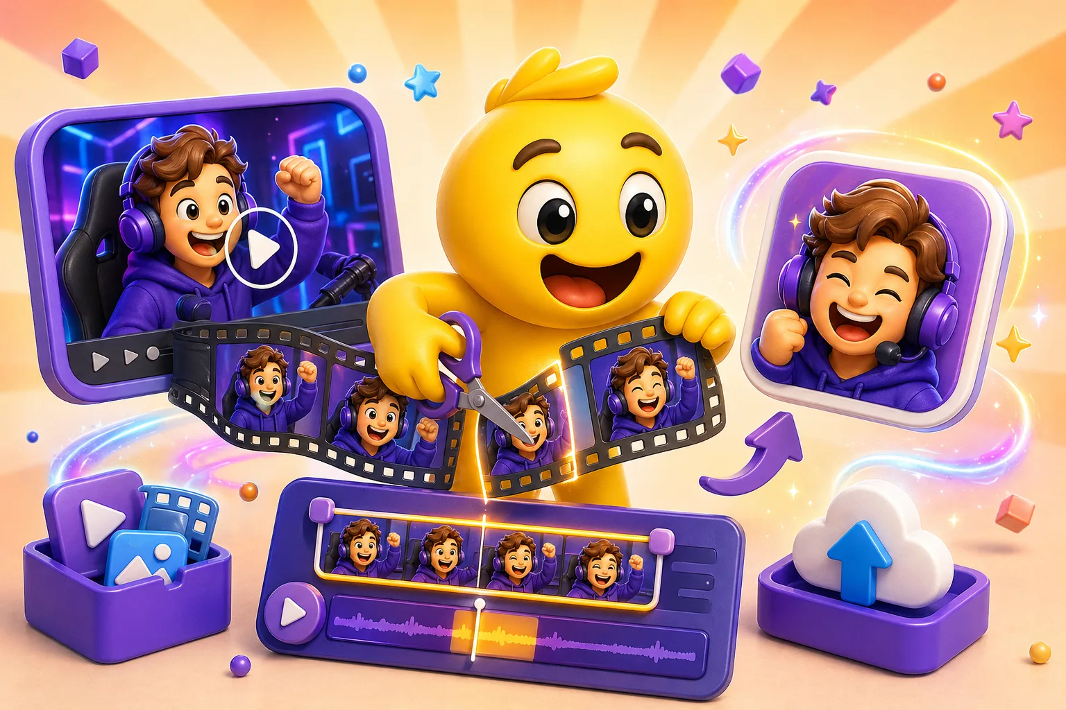 Video to emoji conversion