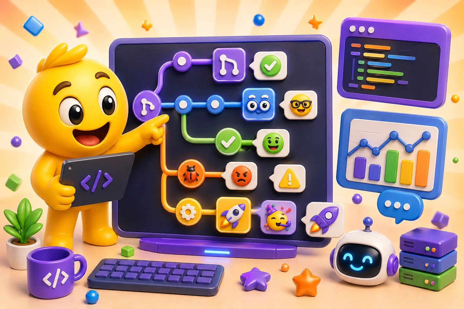 Developer team emojis