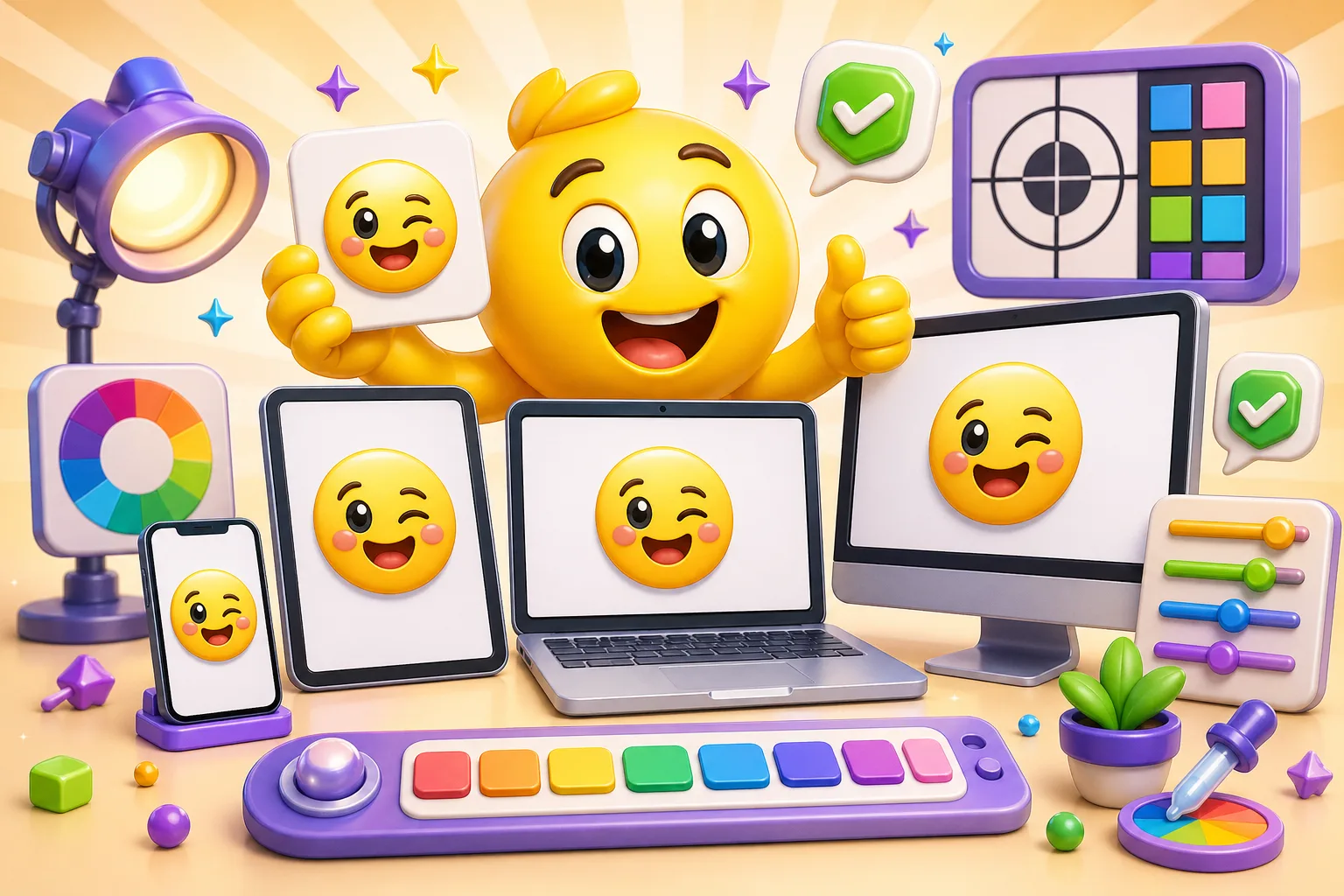 Emoji color consistency