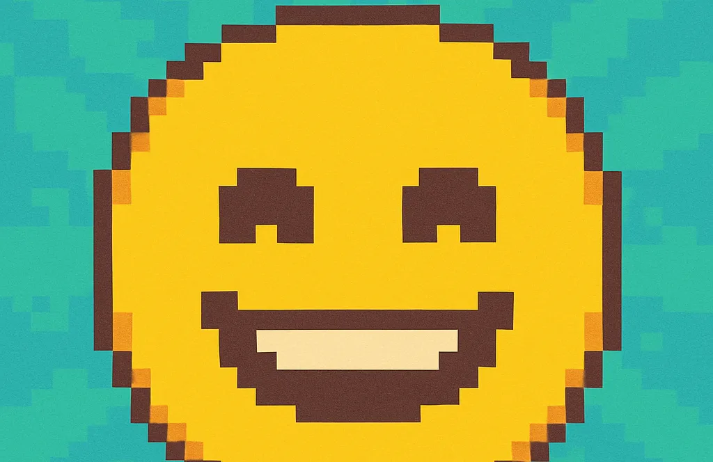 Pixel art emojis