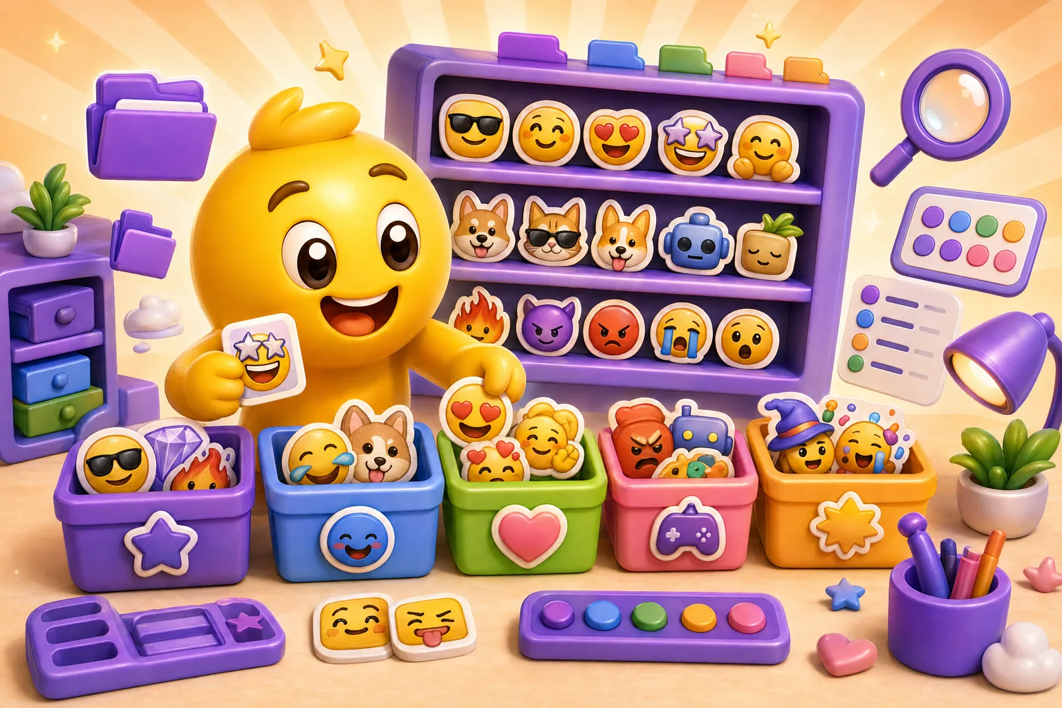 Discord emoji organization