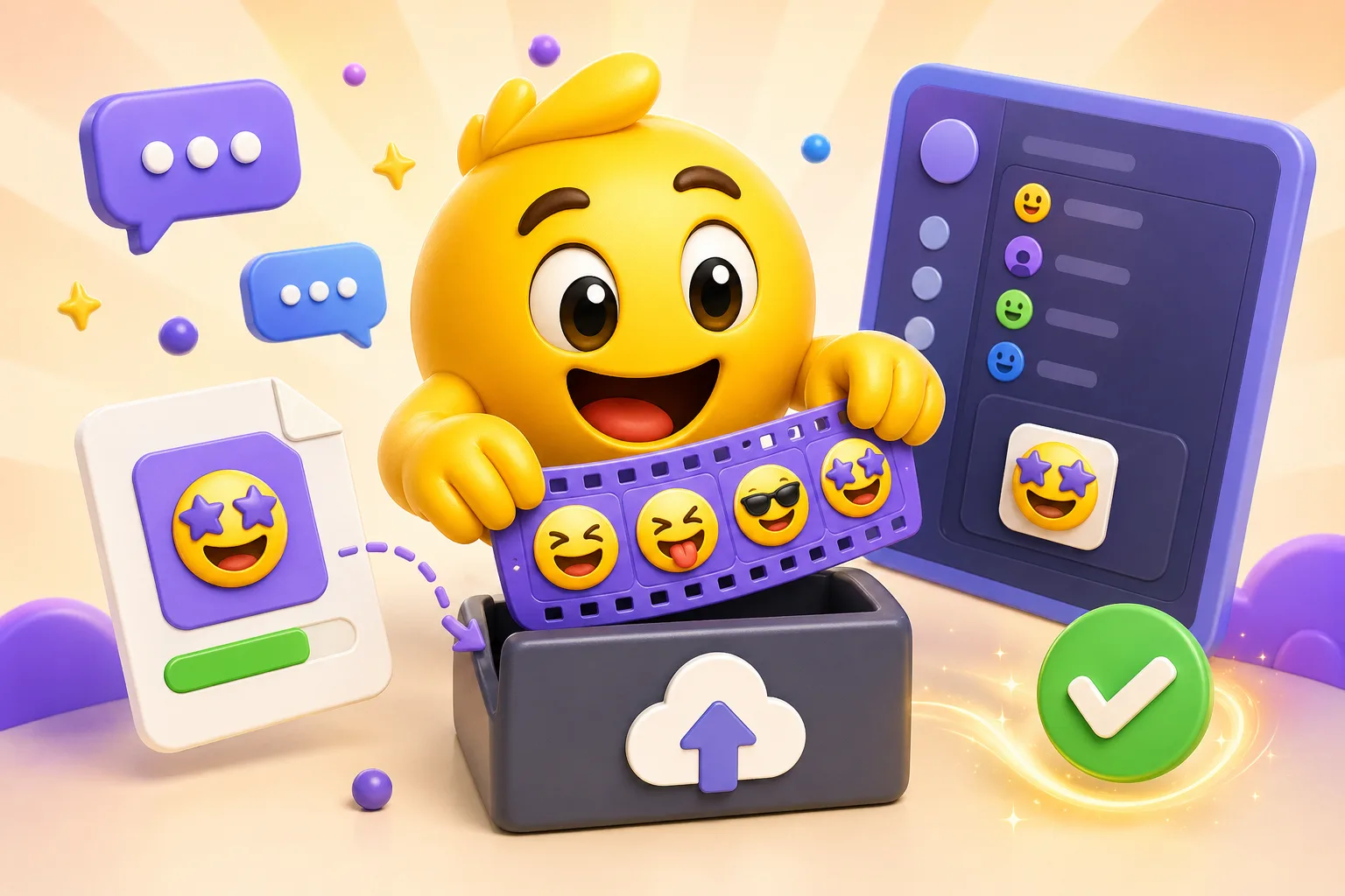 How to upload animated Discord emojis guide