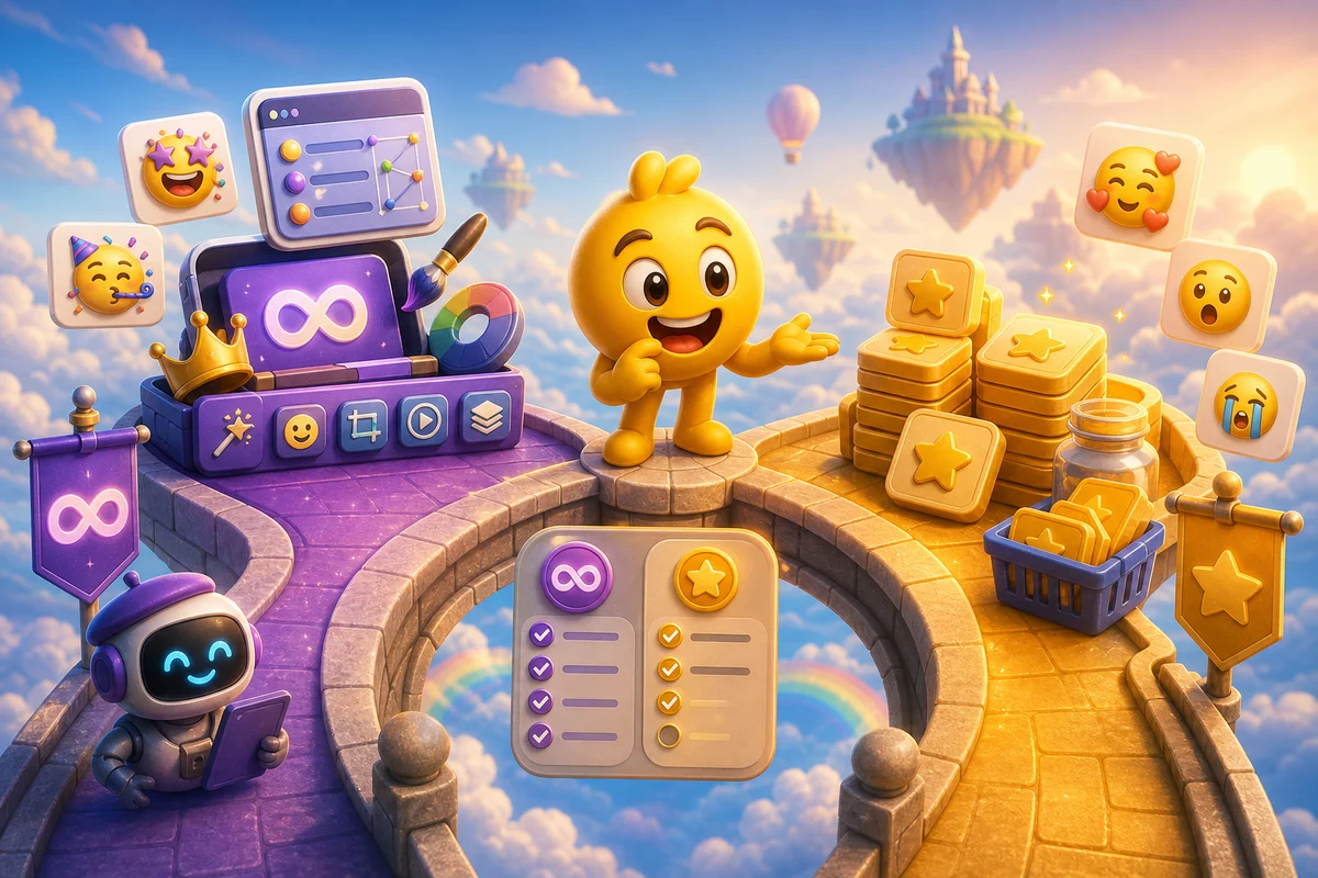 MakeEmoji Pro vs Credit Packs: Which Paid Path Fits Your Emoji Workflow? illustration