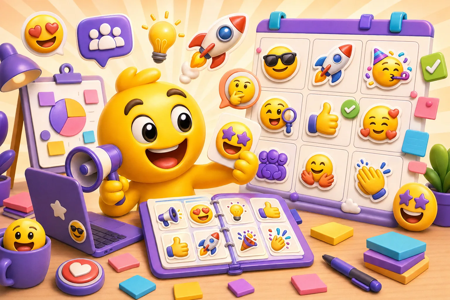 Marketing team emojis