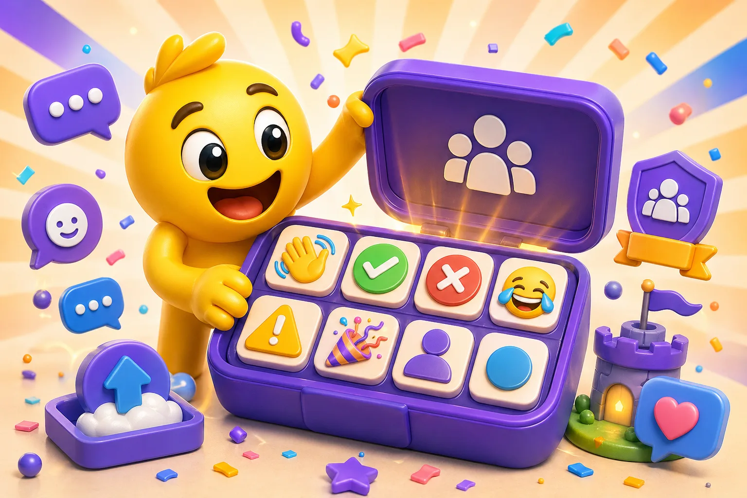 Discord server starter emojis