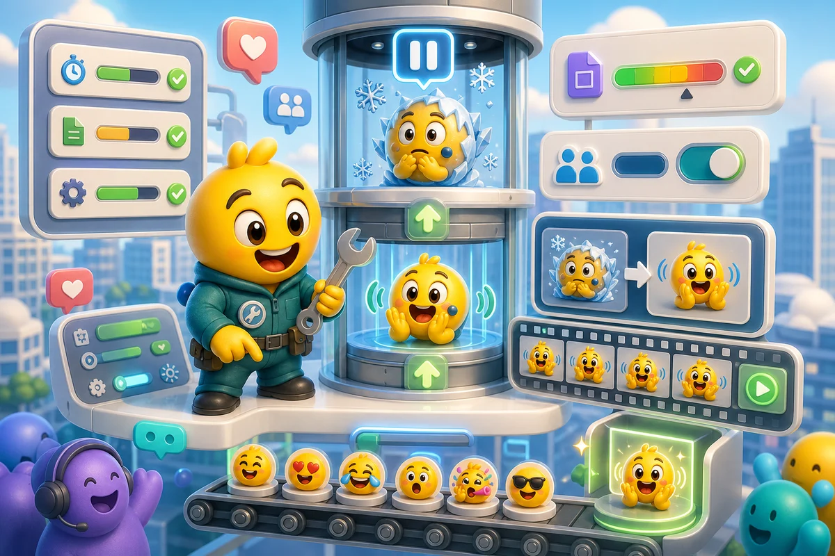Slack Animated Emoji Not Moving? Common Causes and Fixes illustration
