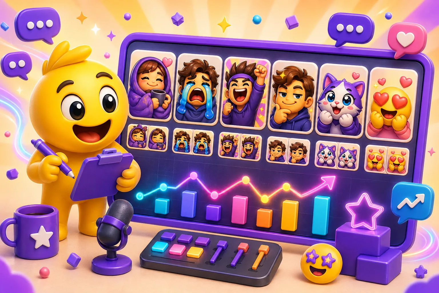 Twitch emote trends