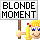 Blonde Moment emoji