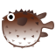 Blowfish emoji maker