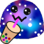 Boba Galaxyblobq emoji