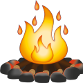 Bonfire emoji