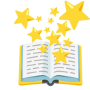 Book Stars emoji maker