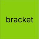 Brat Bracket emoji