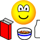 Breakfast Emoticon Cereal emoji maker