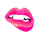 Brightpinklipse emoji