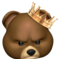 Brownbearking emoji maker