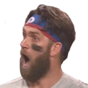 Bryce Harper Shocked emoji maker