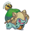 Bulbasaur Costumeq emoji maker
