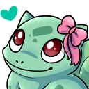 Bulbasaur Cuteq emoji maker