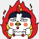 Buldak Fiery emoji maker