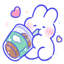 Bunny Coffeeq emoji maker