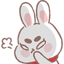 Bunny Hmph2q emoji maker