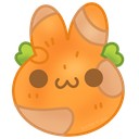 Bunny Orangeq emoji maker