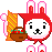 Bunny Red Riding Hood emoji maker