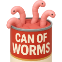 Can Of Worms emoji maker