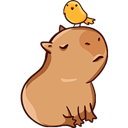 Capybara Birdq emoji maker
