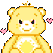 Carebear Yellow emoji maker
