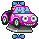 Carnival Ride Car Purple emoji maker