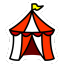 Carnival Tent emoji maker