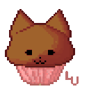 Cat Cupcake emoji