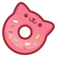 Cat Donut emoji