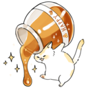 Cat Honeyq emoji