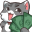 Cat Money emoji