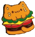 Catburger emoji