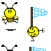 Catching Bees emoji