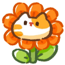 Catflowere emoji
