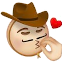 Chef Kiss Cowboy emoji