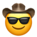 Cool Cowboy emoji